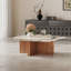 Table basse simple en marbre naturel-108074830-108074832