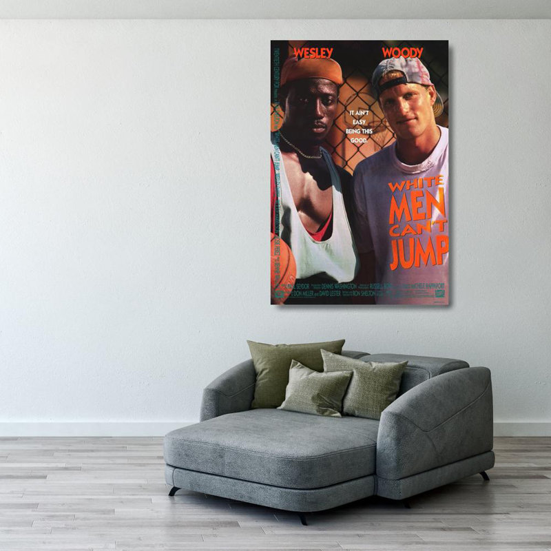 White Men Can't Jump, 40" H x 27" W