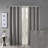 Printed Heathered Blackout Grommet Top Curtain Panel(Only 1 Pc Panel)-265306047-265306045