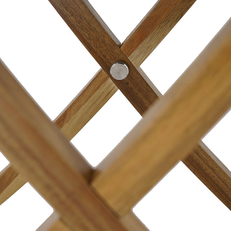 Table d'appoint pliante en bois 20,7 x 13,2 x 18,5 pouces