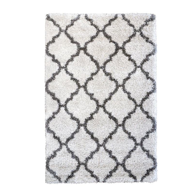 Tapis à poil long en polypropylène à poils longs Mosman, Rectangle 6 pi 6 po x 9 pi 6 po