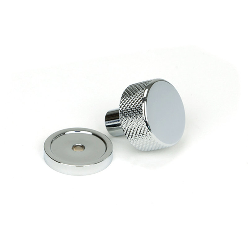 Round Knob, 2.5 cm, Polished Chrome