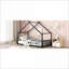 Structure de lit simple en métal pour lit plateforme sans sommier nécessaire Capacité de poids de 350 lb pour la chambre à coucher
