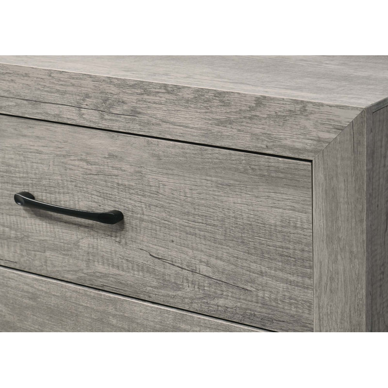 Table de chevet contemporaine à 2 tiroirs 1pc