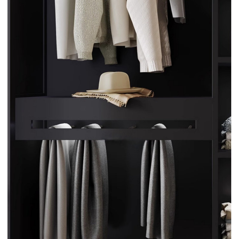 Garde-robe rétro pratique et classique, Noir