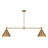 Moderne 2-Light Chandelier