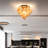 Flush Mounted Geometric Ceiling Mounted Ceiling Light (Bulb Included)-110845881