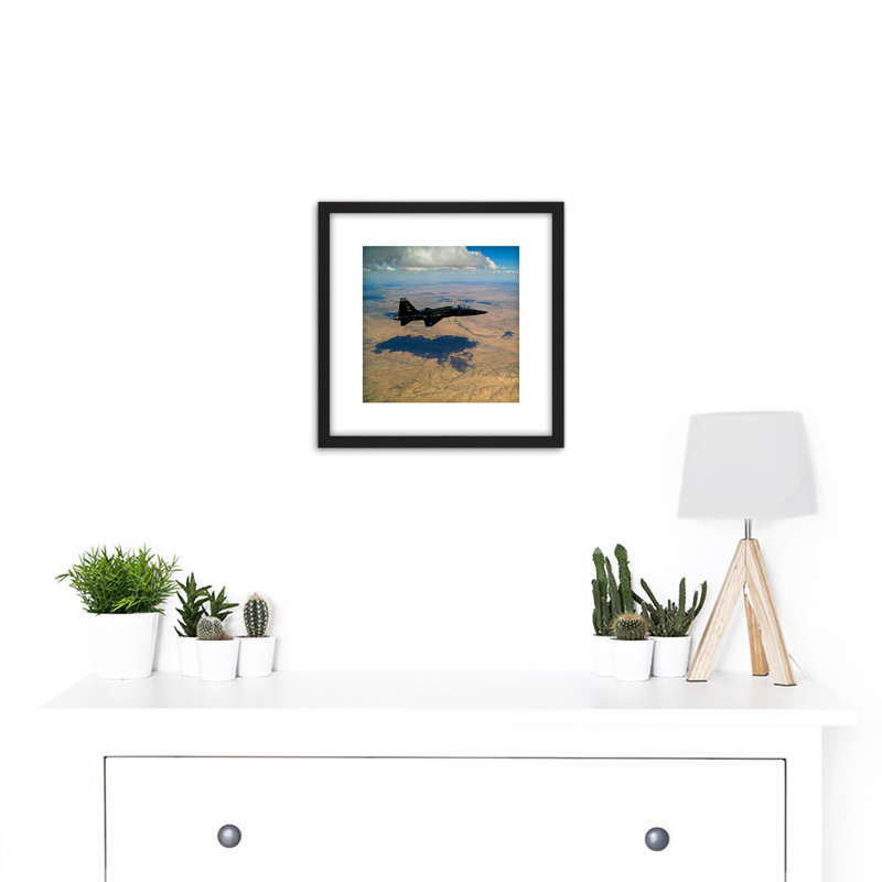 Military USA USAF T-38 Talon Aircraft Fighter Jet - Single Picture Frame Print
