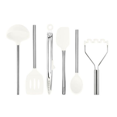 Silicone Utensil Set of 6 - Black