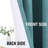 Linen Look 100% Blackout Curtains for Bedroom Full Light Blocking Rod Pocket 42 Inches Wide Linen Textured Thick Window Curtain Drapes with Backing-1600622928-1600622936