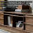 Medieval style TV cabinet