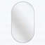 Élégant miroir ovale en métal-117805241-117805245