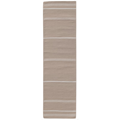 Flatweave Striped Outdoor Rug