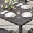 Leyre 6 - Person Metal Patio Dining Set with Rectangular Table-336424661