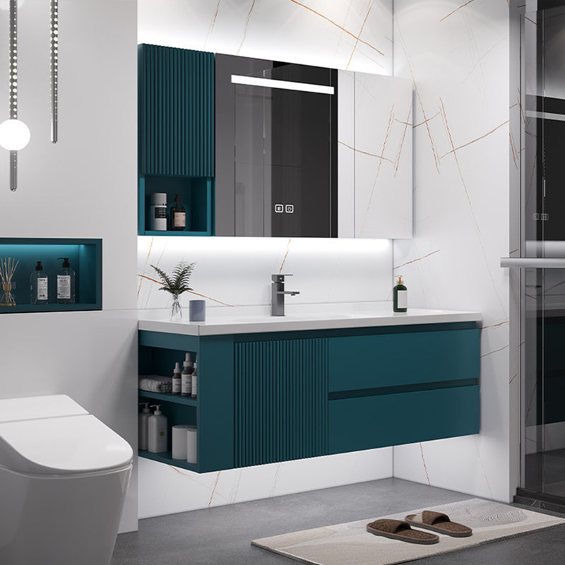 Armoire de salle de bain légère et luxueuse