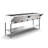Four Pan Open Well Electric Steam Table with Undershelf, ST-4P-O