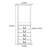 Elegant Vintage Garment Rack with Storage