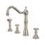 Edwardian Double Handle Kitchen Faucet with Accessories-11066744-61047139