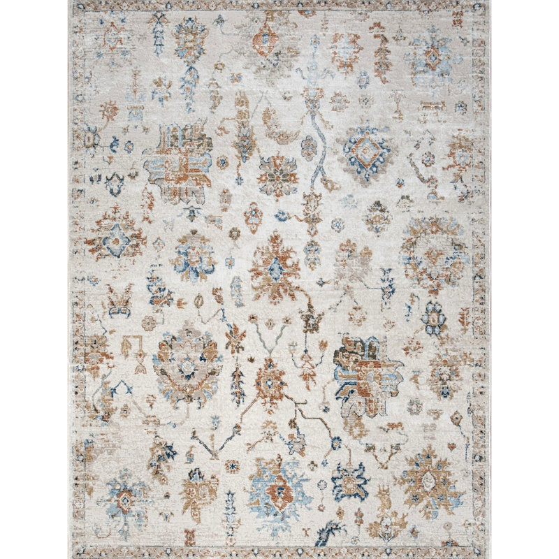 Area Rug, Ivory, Runner 2'7" x 7'3"