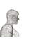 Crazy Wire Metal Garden Statue
