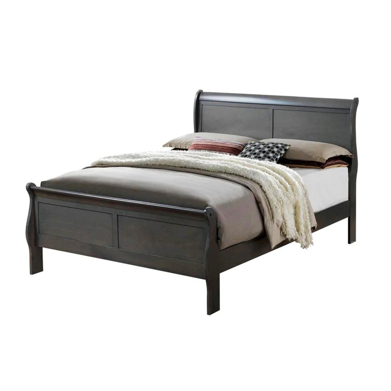 Aazad Bed, Queen, Brown