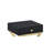 1 Black And Brass Accent Table - Enhancing Living Room Aesthetics Decor-1245315751