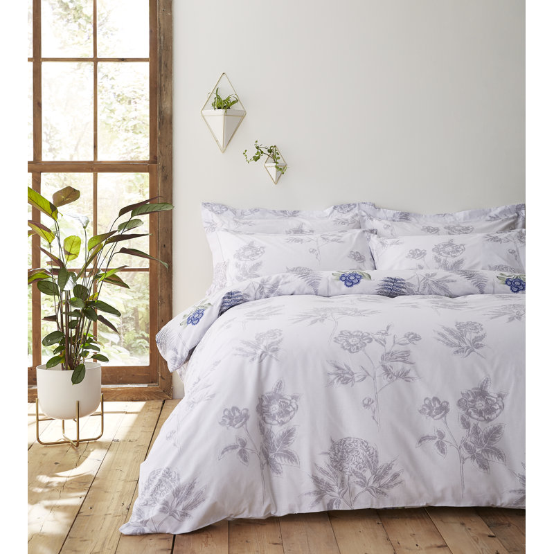 Botanical White Blue, Double