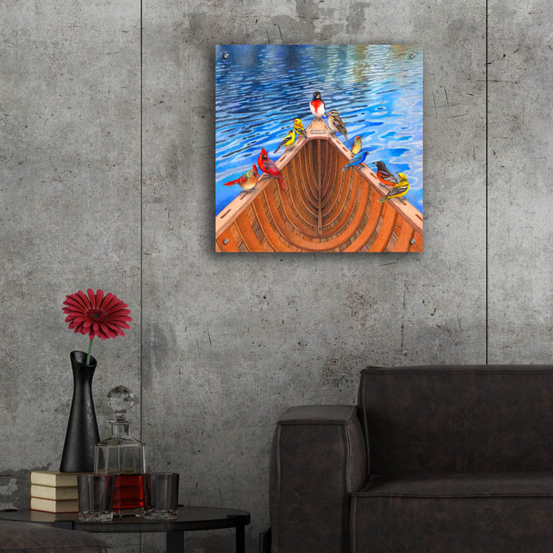 Art mural en verre «The Ark» par Marvindale, H 24 po x l 24 po