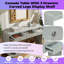 Console avec 3 tiroirs à pieds courbés pour le salon du vestibule-2093411204