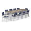 Travira 103" Long Tekwood Outdoor Dining Table-671490508