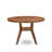 5-piece Modern Dining table set included a Kitchen Table and 4 Platinum Gray Polyester fabric Dining Room Chairs with Button Tufted Back - Antique Walnut Finish-12253461