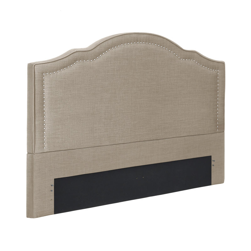 Tête de lit tapissier Mongeau, Beige, Grand