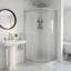 Porte de douche réversible l 36 "x H 75"-123847730