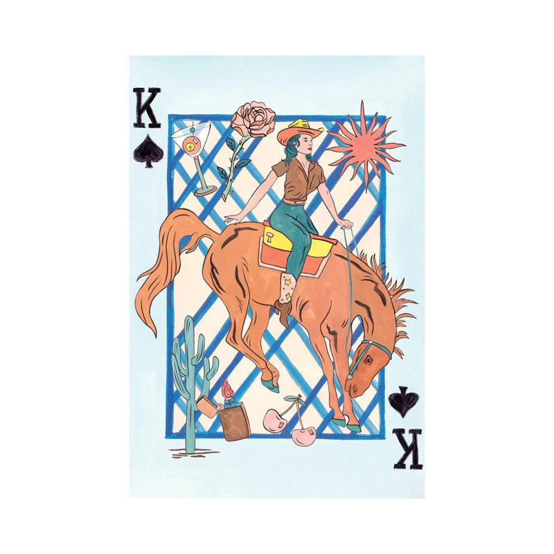 Range Rider III, reproduction d'art sur toile tendue, H 18 po x l 12 po, Toile tendue, Ne s’applique pas