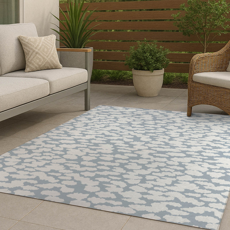 Tapis d'extérieur antidérapant Animal Splat, Rectangulaire 2 pi x 3 pi