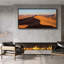 «Golden Sand Dune Ridge at Sunset», art mural encadré sur toile-116517304-116517305