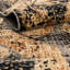 Tapis contemporain de couleur noire-grise-825510748