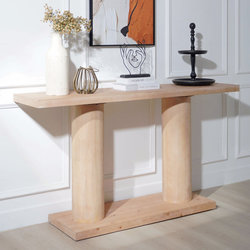 Console 59 po en bois minimaliste 59 po