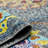 Blu Wool Oriental Indoor Rug-63712376