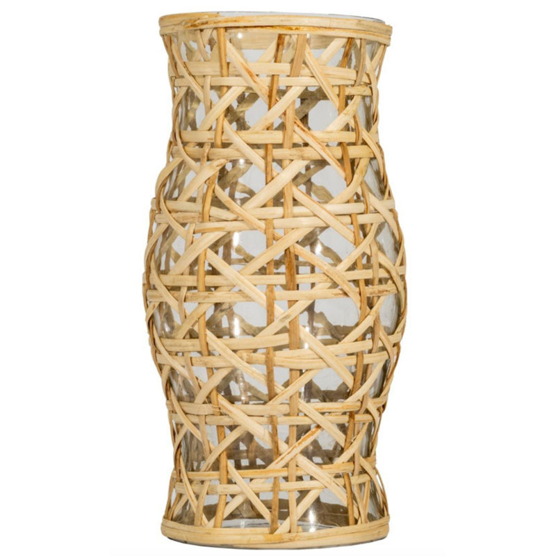 Hurricane Candle Holder, 18" H x 8" W x 8" D