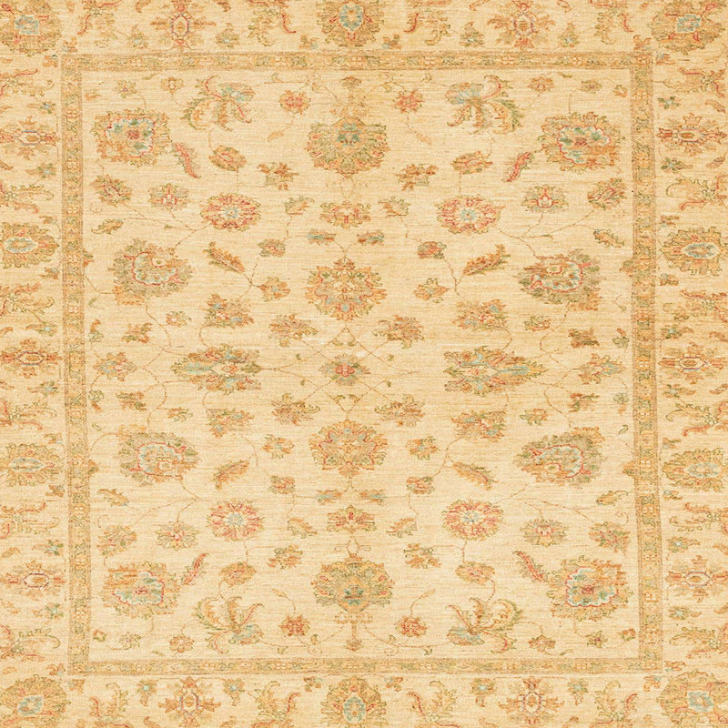 Tapis abstrait moderne 3497, Carré 4 pi