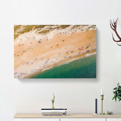 Durdle Door Beach in Wareham - Wrapped Canvas
