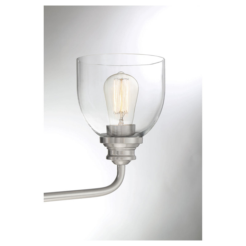 Jordynn 2 - Light Dimmable Vanity Light, Satin Nickel