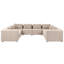 Chandy 8 Seater Boucle Corner Sectional-168784359