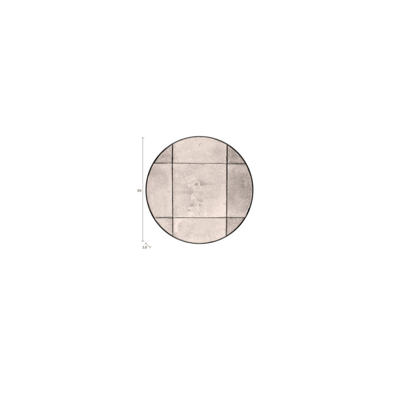 Mado Flat Wall Mirror, 35" x 35"