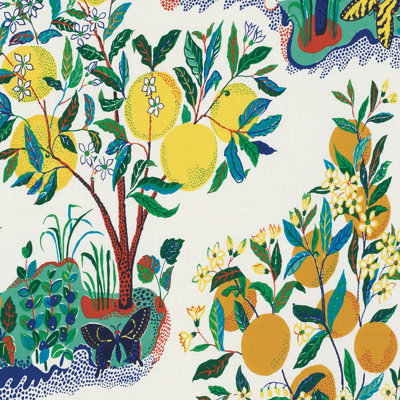 Tissu intérieur / extérieur Citrus Garden