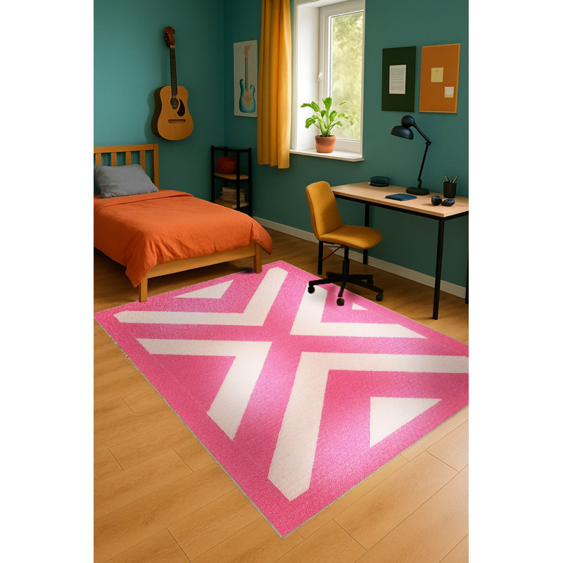 Tapis tissé crème Mosso, 3'3" x 4'11"