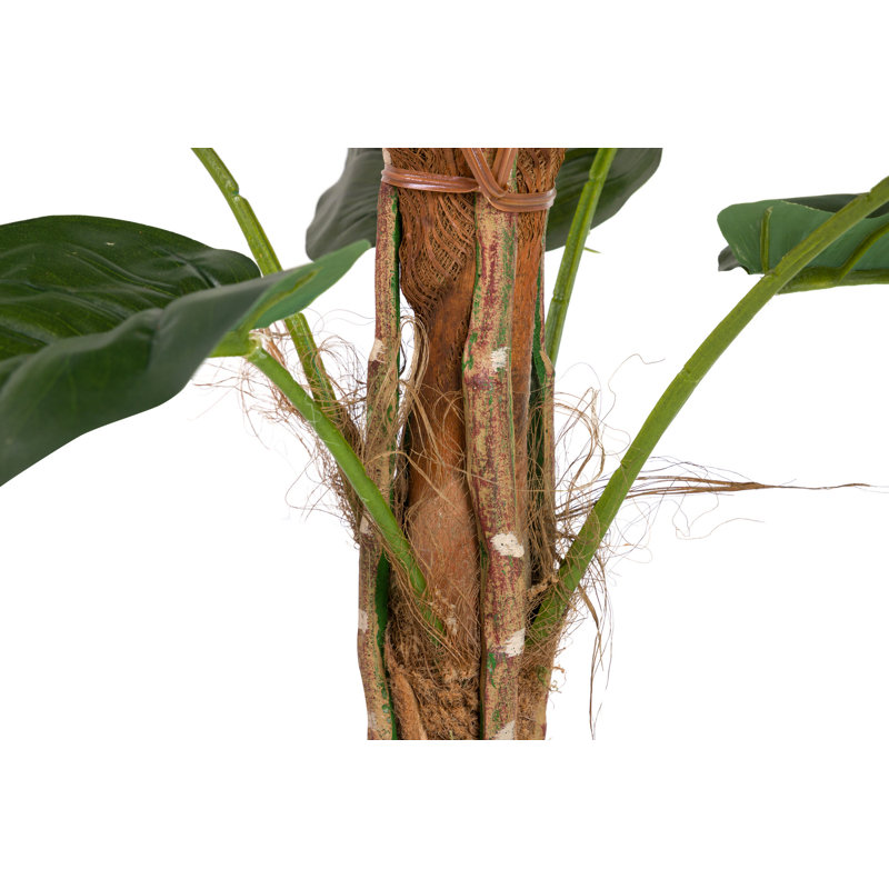 355.6cm Faux Banana Leaf Plant in Pot