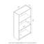 Barhorst Standard Bookcase-25900215