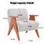 Fauteuil 27,6 po Mid-Century-669902505